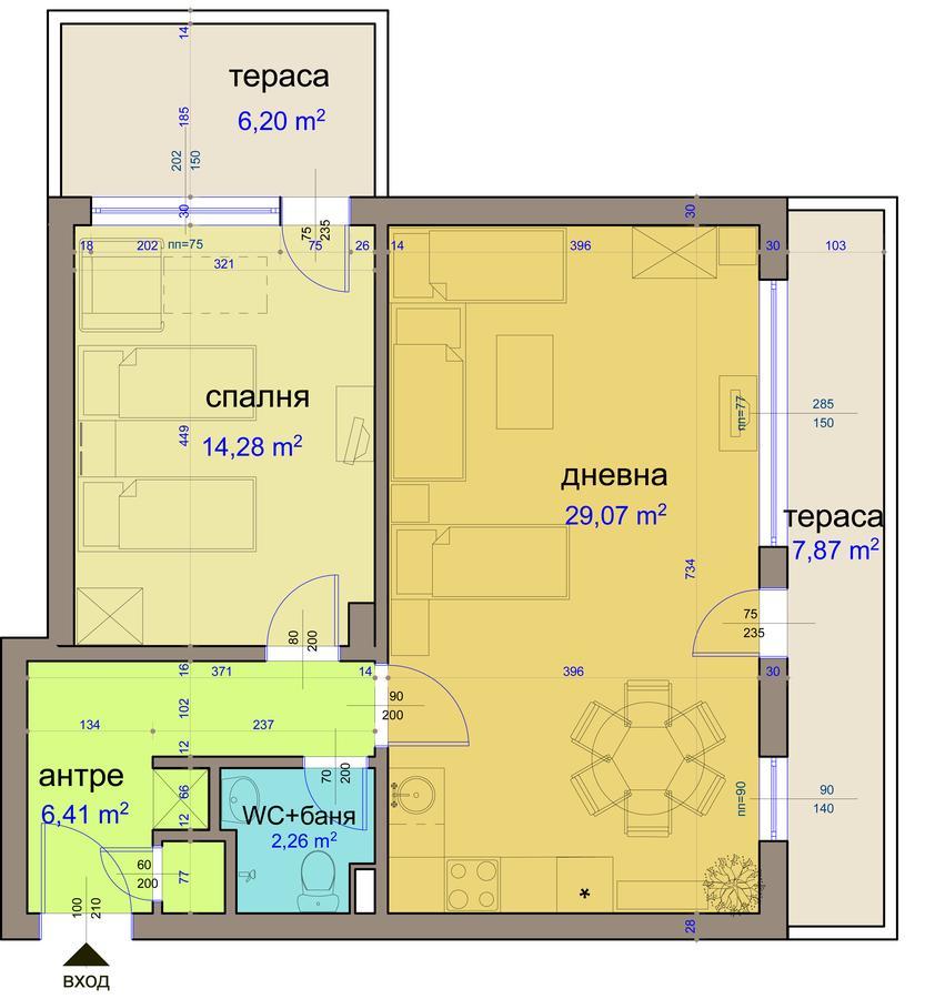 Comfort Apartment Поморіє Екстер'єр фото